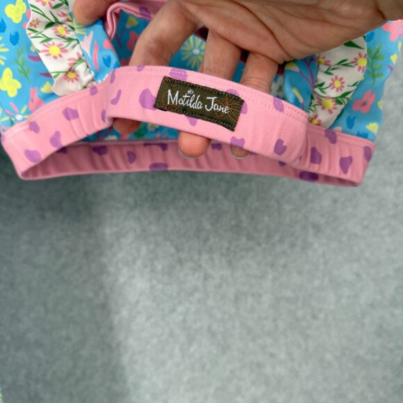 Matilda Jane Joyful Jamboree Active Leggings and Bluebell Crop Top SET Size 10Y - Picture 7 of 11
